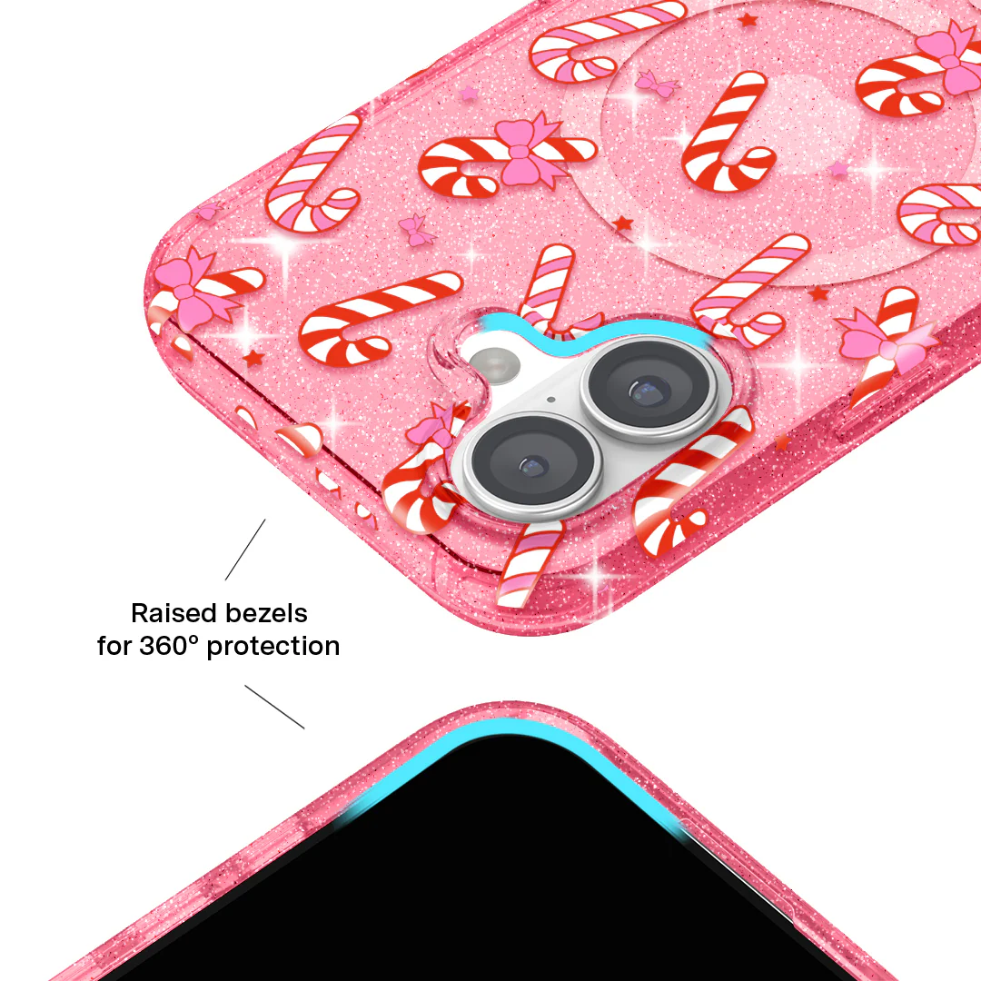 Pink Peppermint Princess iPhone Case - Image 108