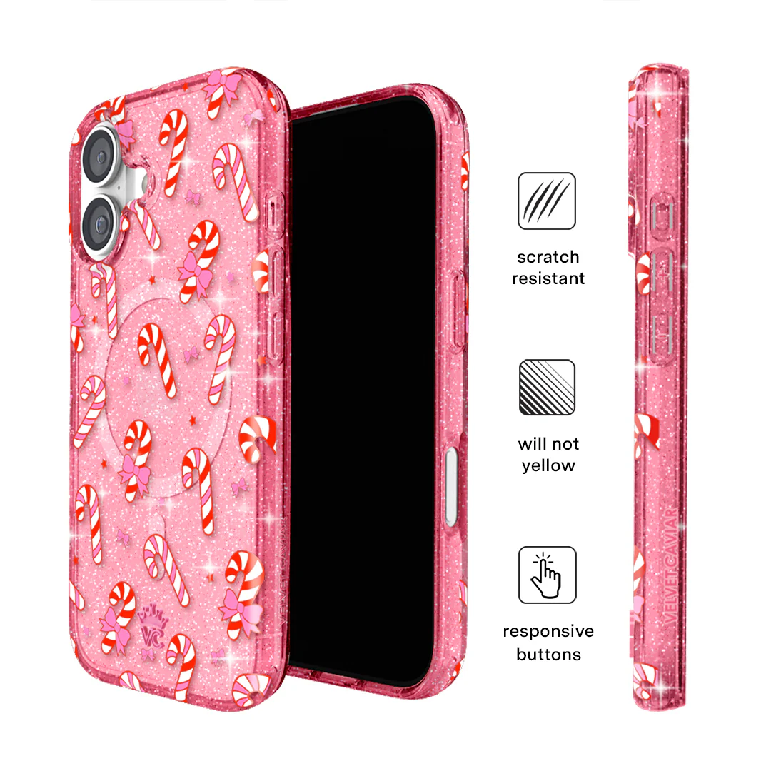 Pink Peppermint Princess iPhone Case - Image 110