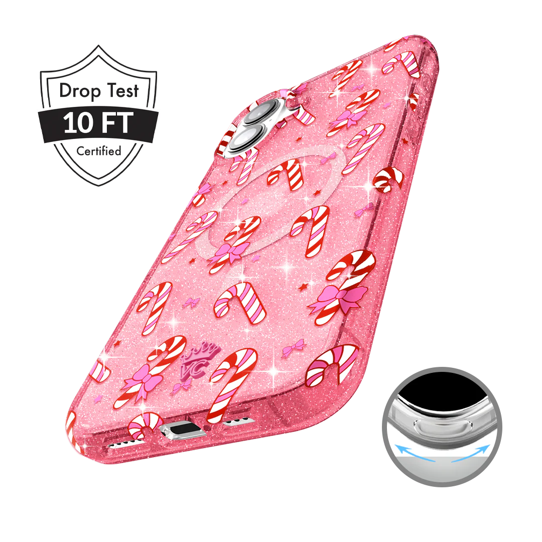 Pink Peppermint Princess iPhone Case - Image 14