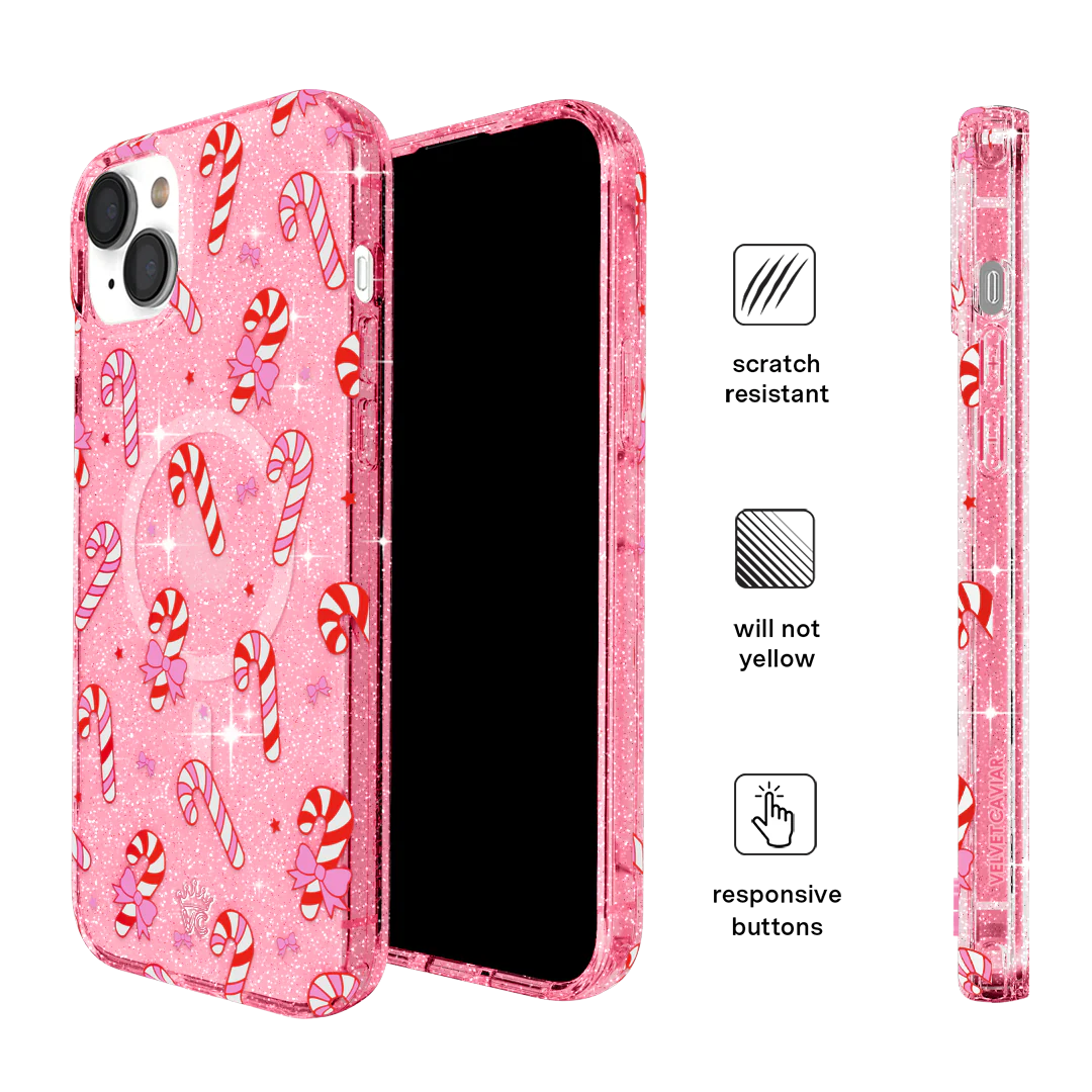 Pink Peppermint Princess iPhone Case - Image 60