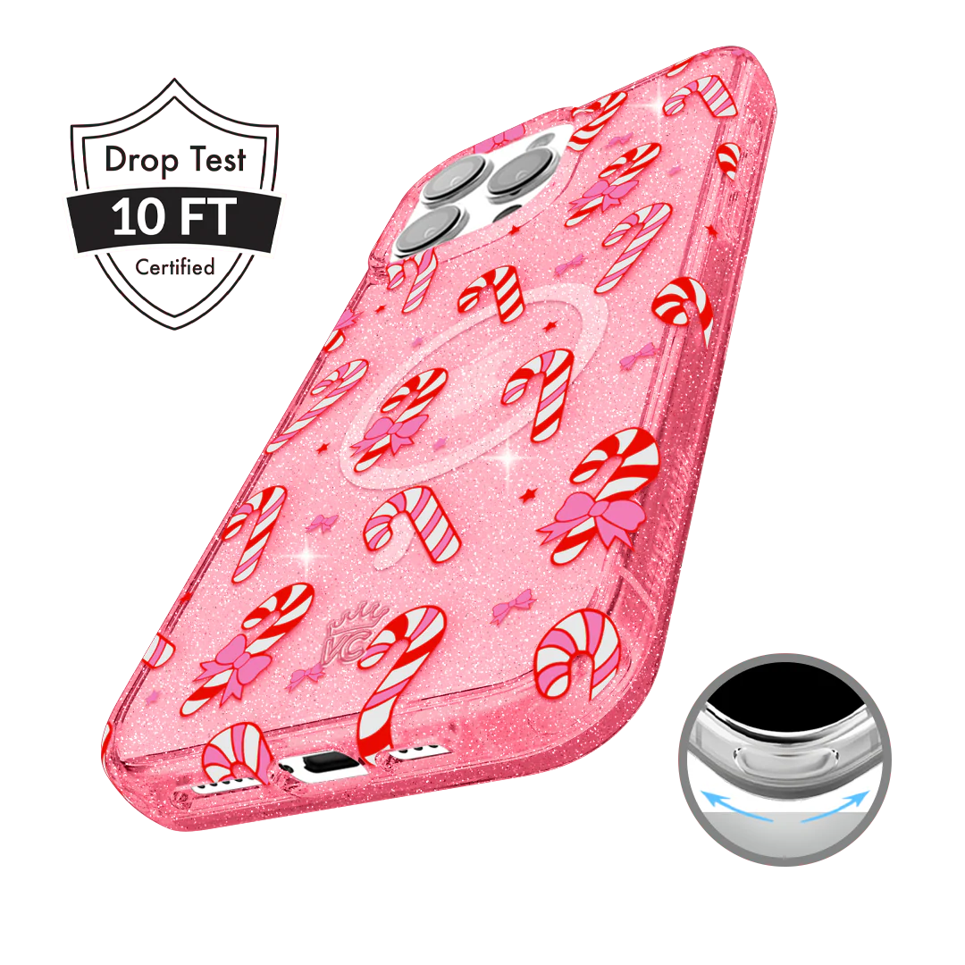 Pink Peppermint Princess iPhone Case - Image 64