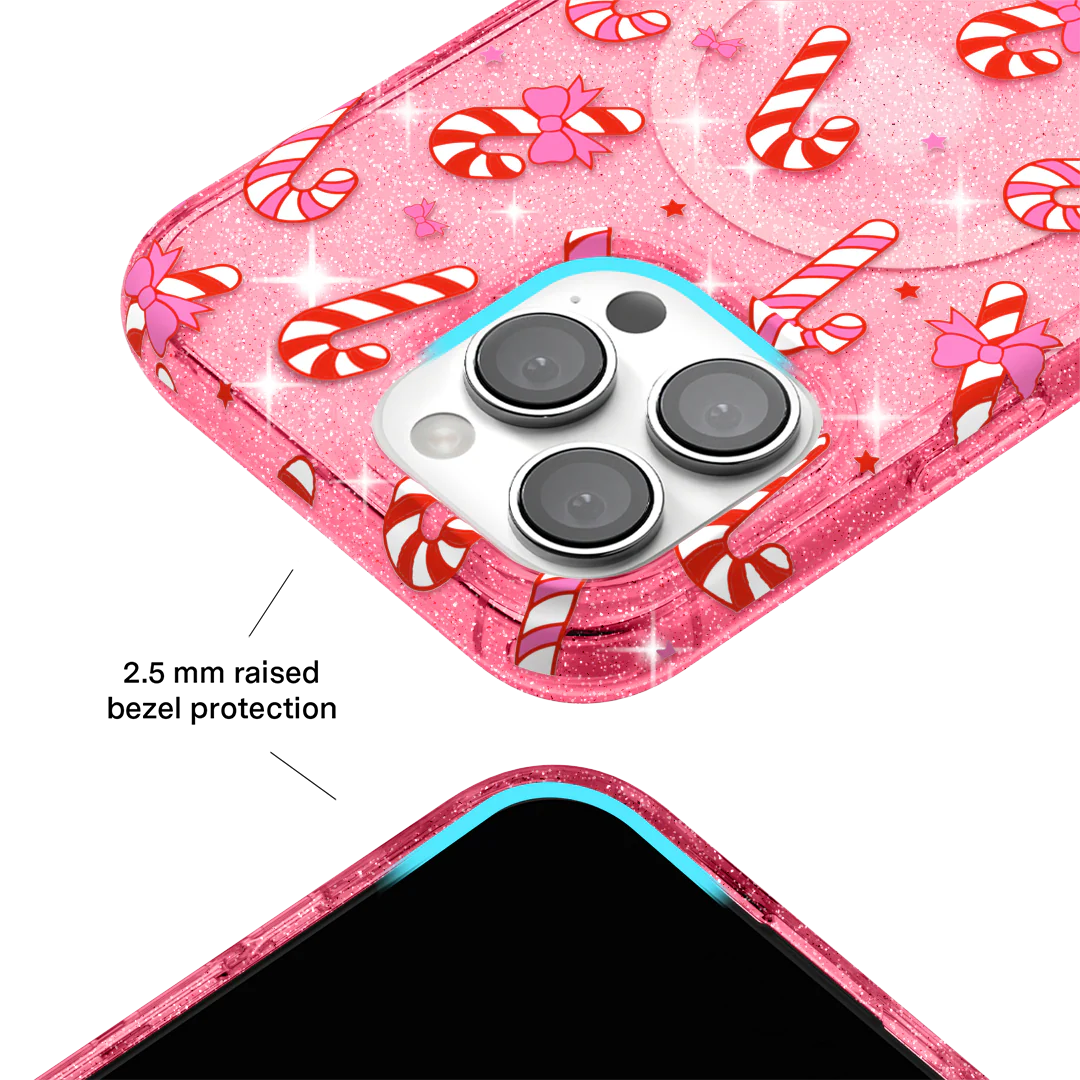 Pink Peppermint Princess iPhone Case - Image 7