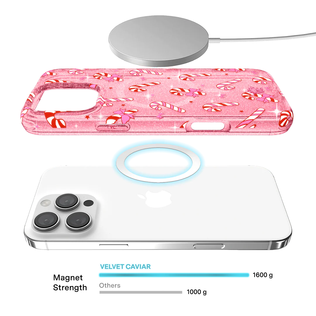 Pink Peppermint Princess iPhone Case - Image 8