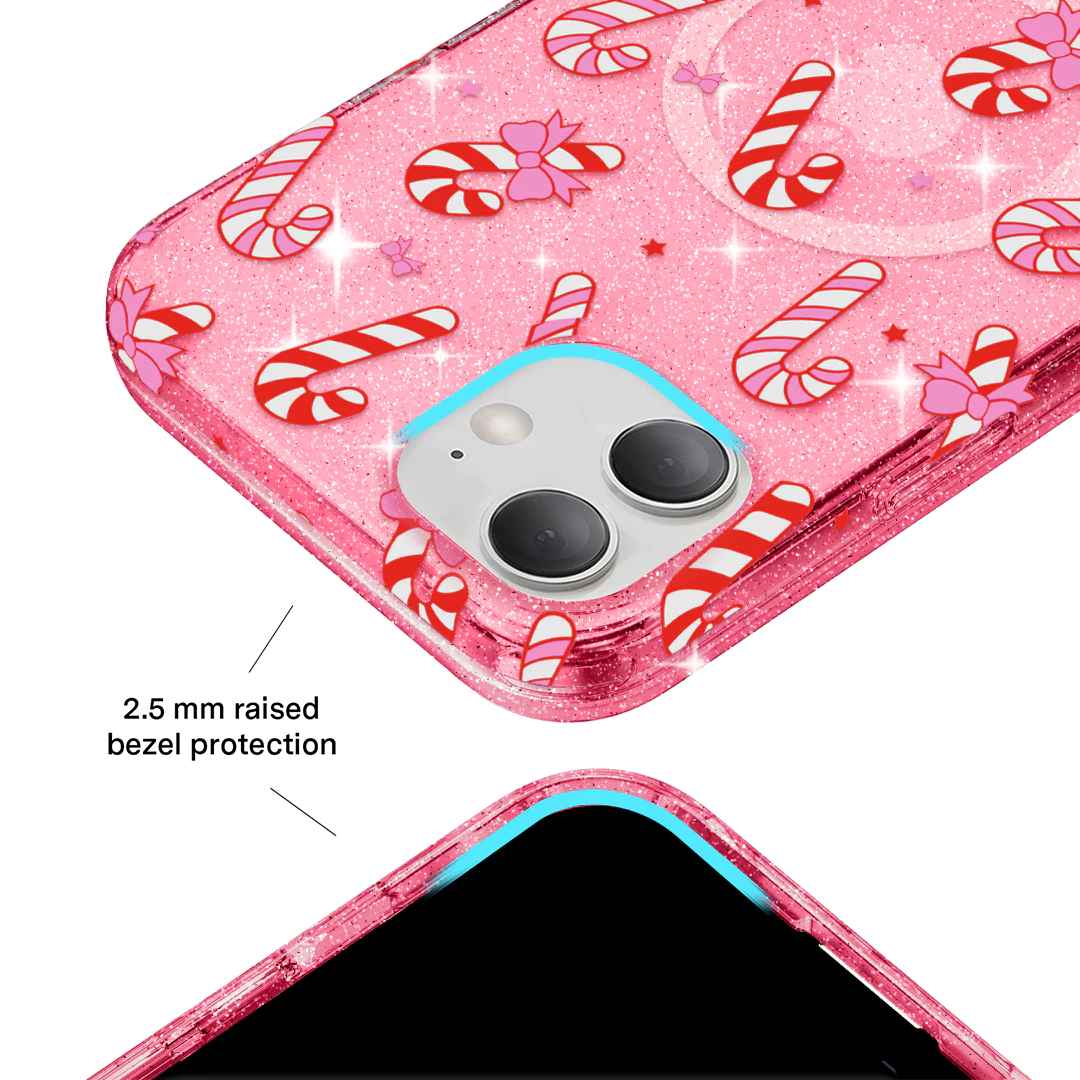 Pink Peppermint Princess iPhone Case - Image 87