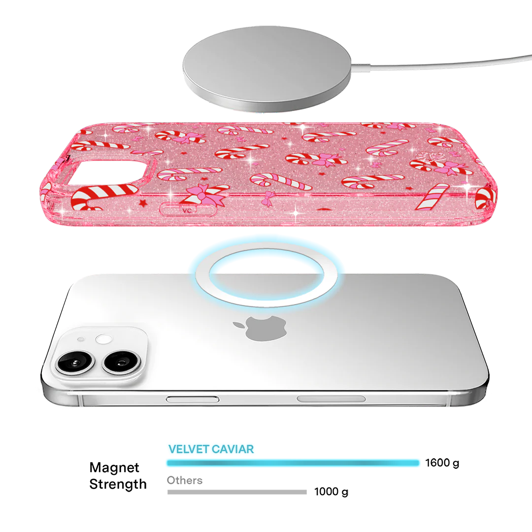 Pink Peppermint Princess iPhone Case - Image 88