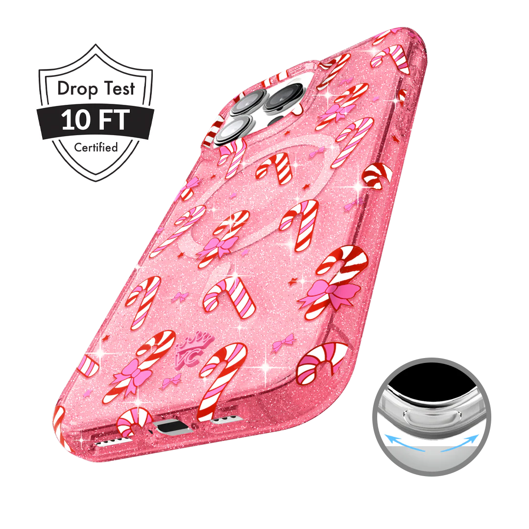 Pink Peppermint Princess iPhone Case - Image 9