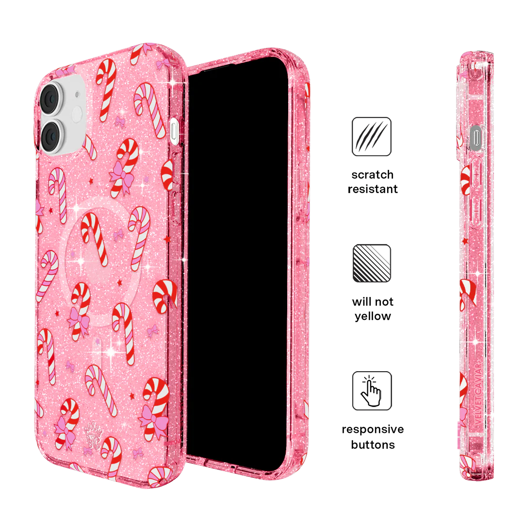Pink Peppermint Princess iPhone Case - Image 90