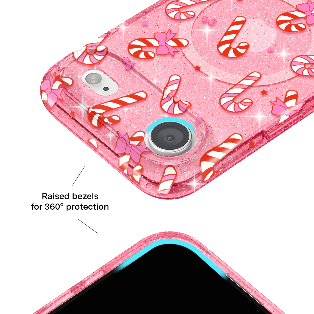Pink Peppermint Princess iPhone Case - Image 93