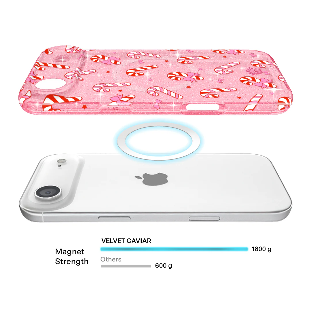 Pink Peppermint Princess iPhone Case - Image 94