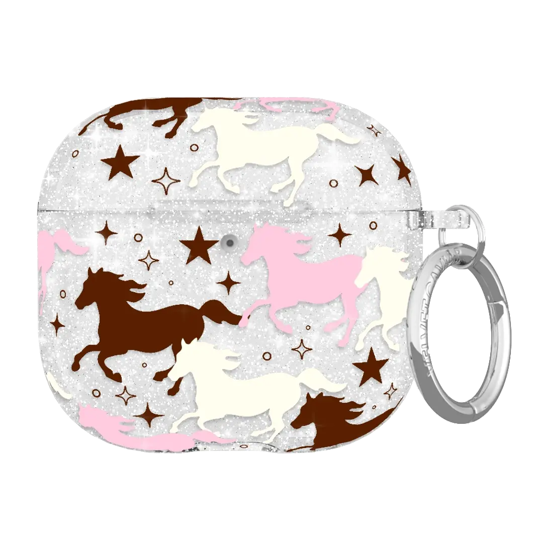 Pink Pony Glitter AirPod Case - Image 16