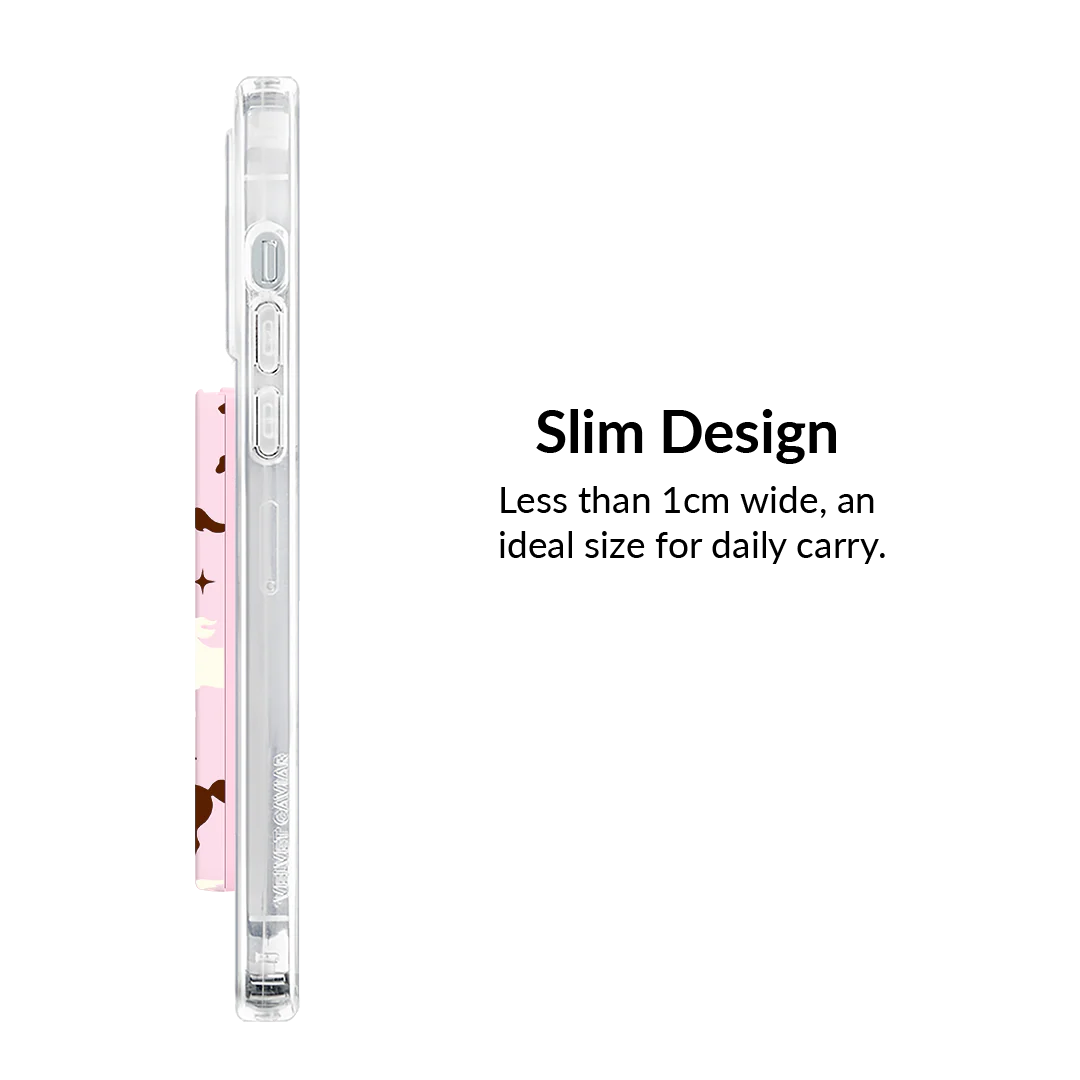 Pink Pony Glitter MagSafe Wallet - Image 5