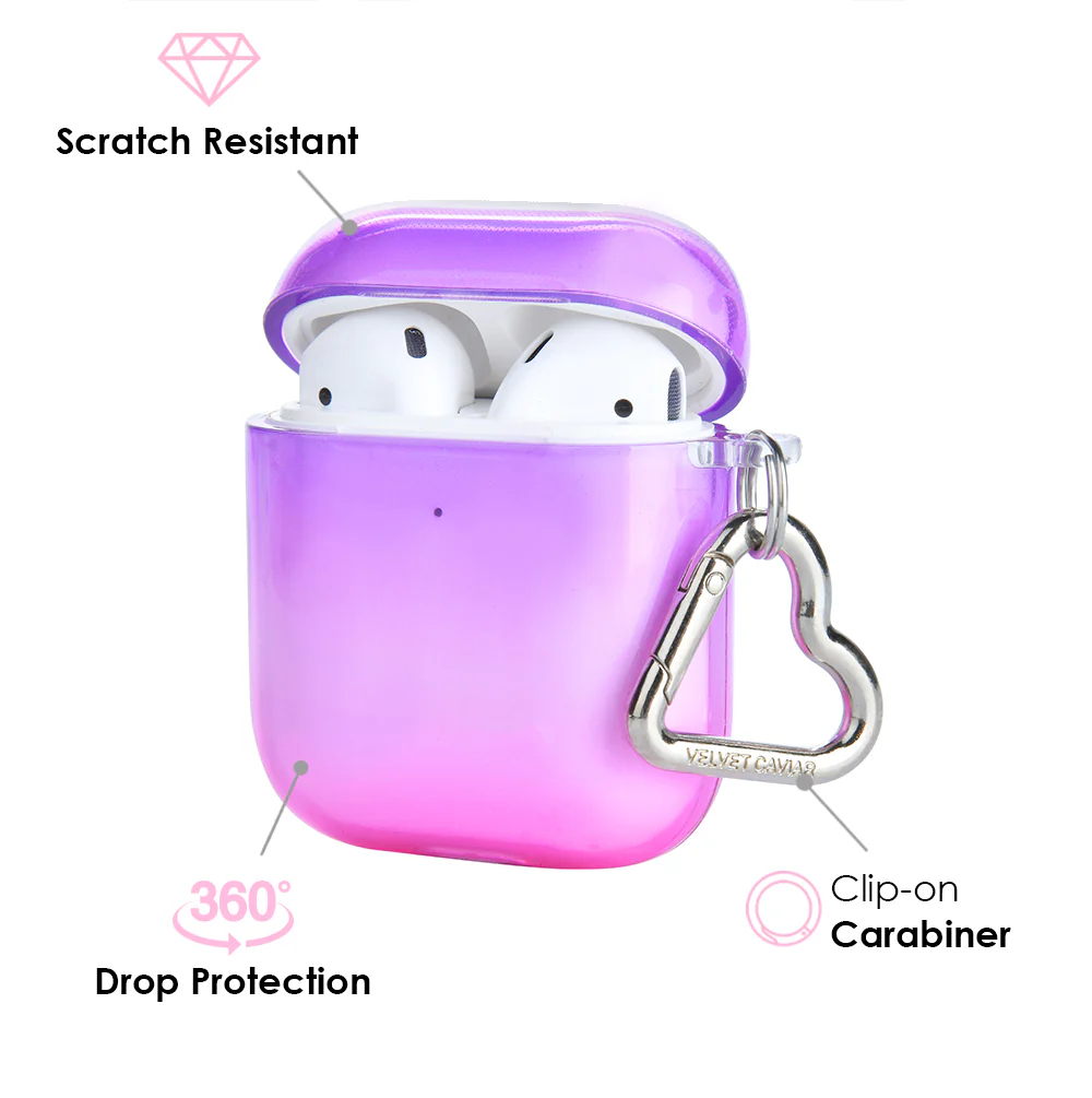 Violet Ombre AirPod Case - Image 3