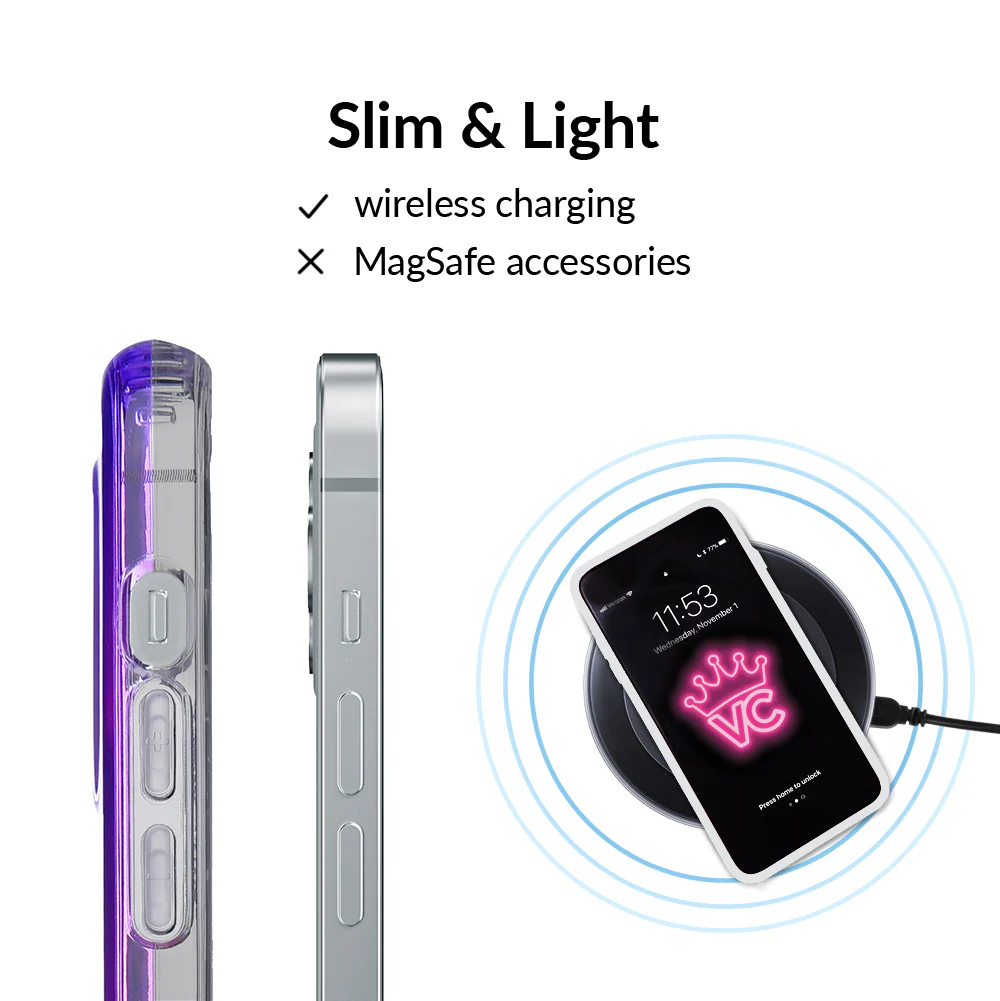 Violet Ombre iPhone Case - Image 54