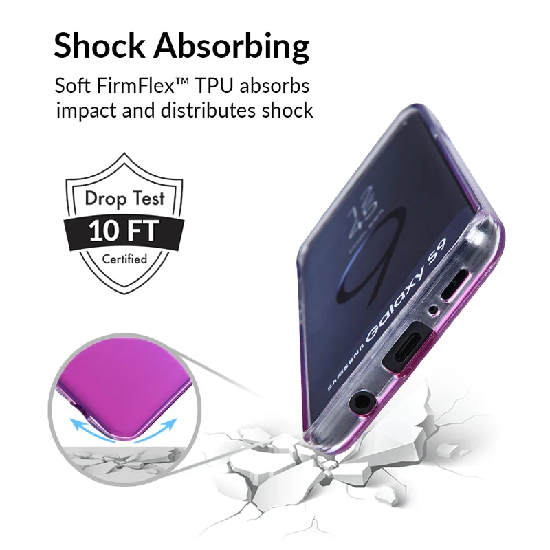 Violet Ombre Samsung Case - Image 3