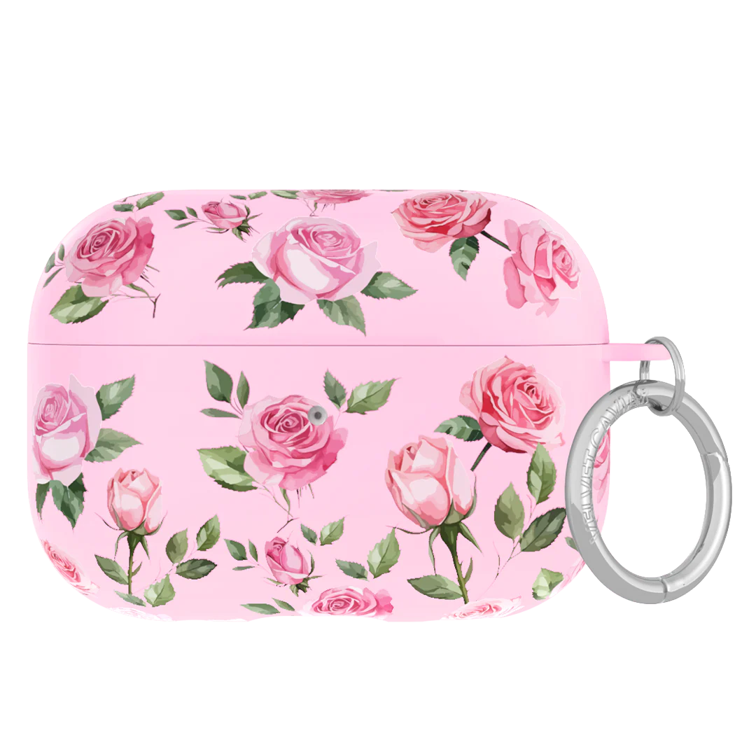 Baby Pink Roses AirPod Case - Image 6