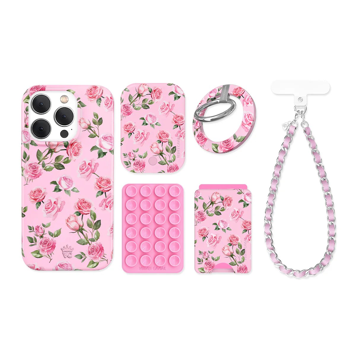 Baby Pink Roses iPhone Bundle Set - Image 11