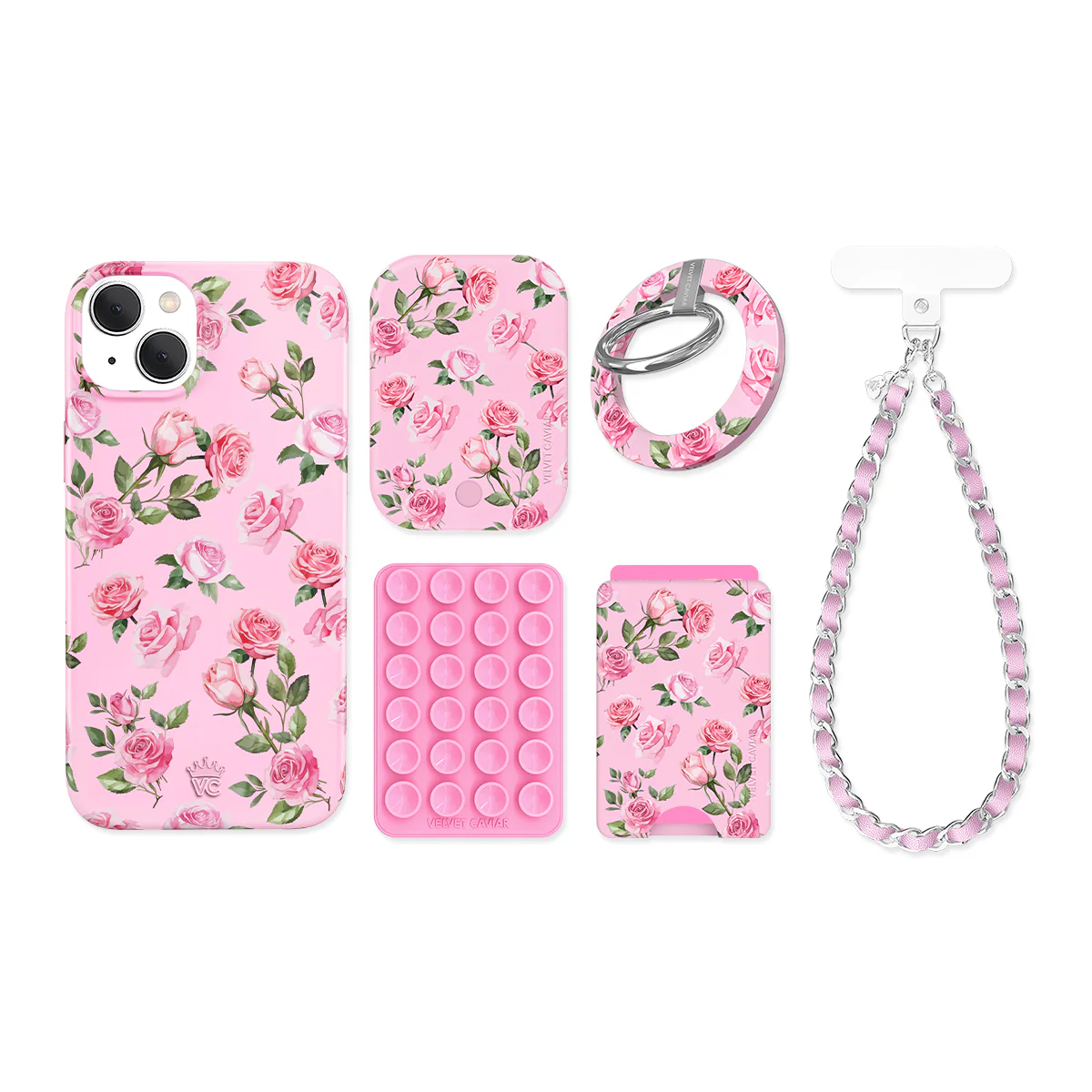 Baby Pink Roses iPhone Bundle Set - Image 12