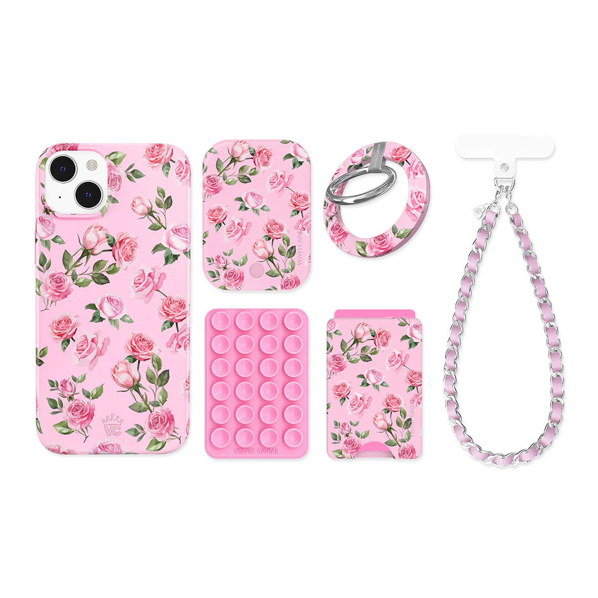 Baby Pink Roses iPhone Bundle Set - Image 13