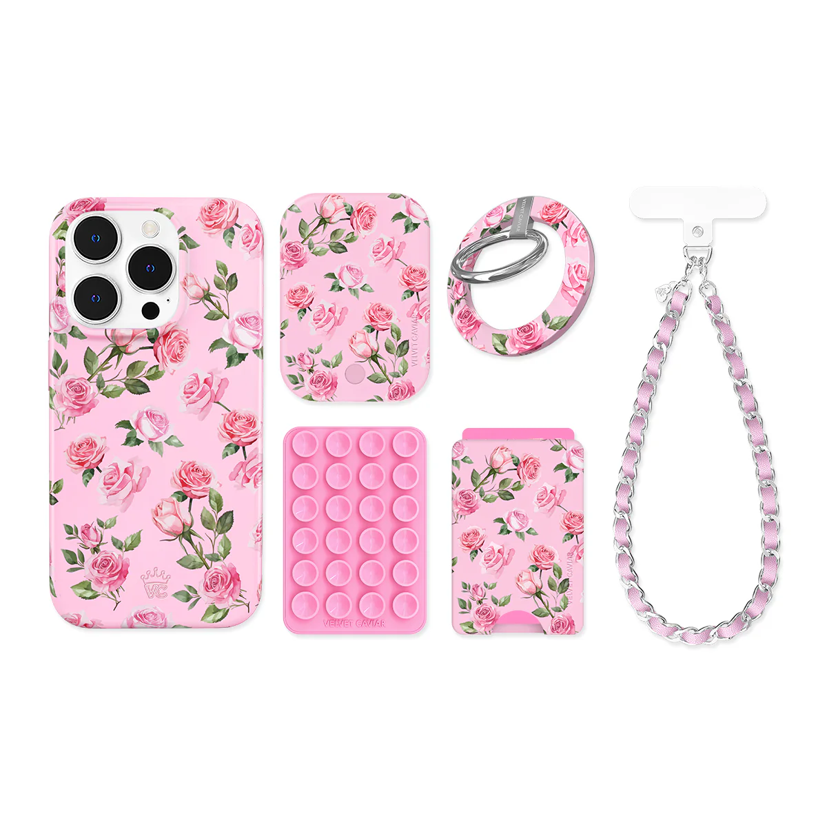 Baby Pink Roses iPhone Bundle Set - Image 15