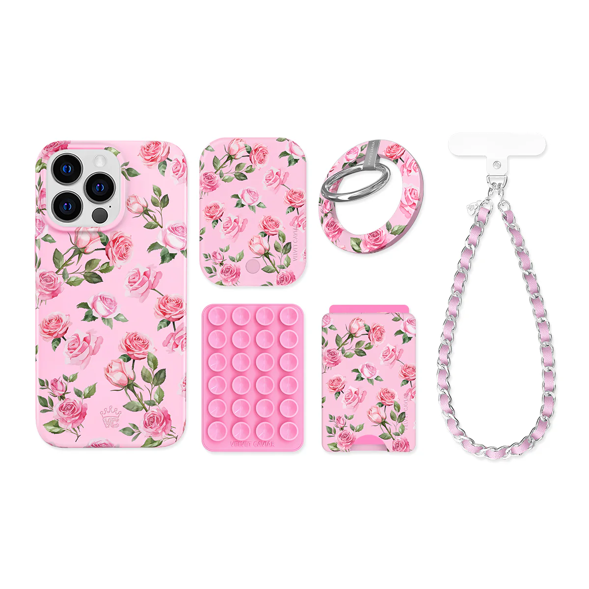 Baby Pink Roses iPhone Bundle Set - Image 17