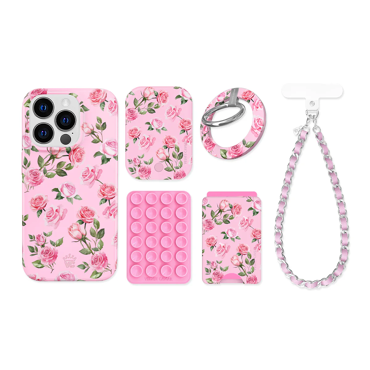 Baby Pink Roses iPhone Bundle Set - Image 18