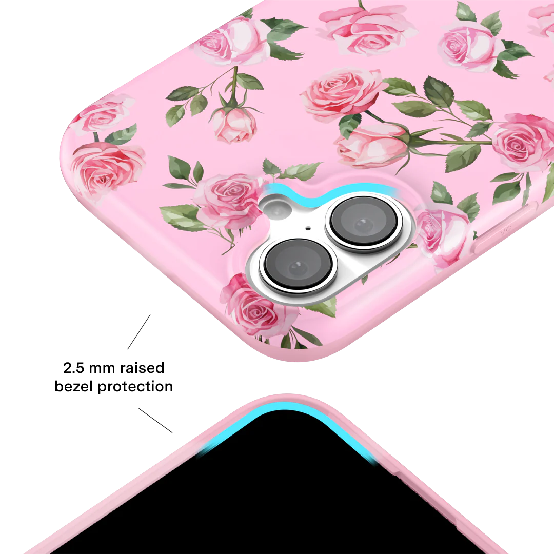 Baby Pink Roses iPhone Case - Image 17