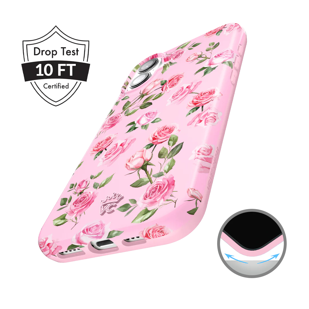 Baby Pink Roses iPhone Case - Image 19