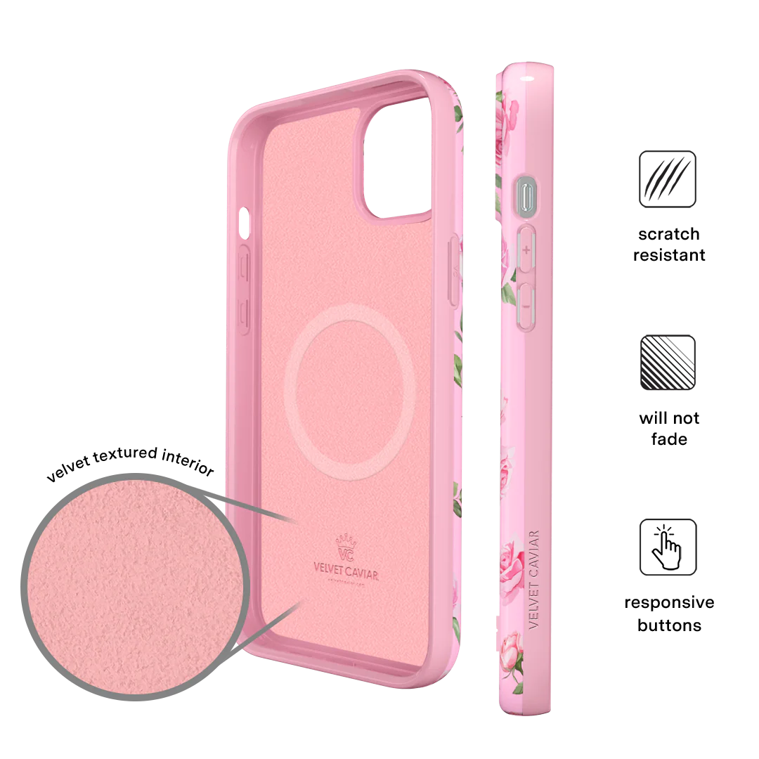 Baby Pink Roses iPhone Case - Image 25