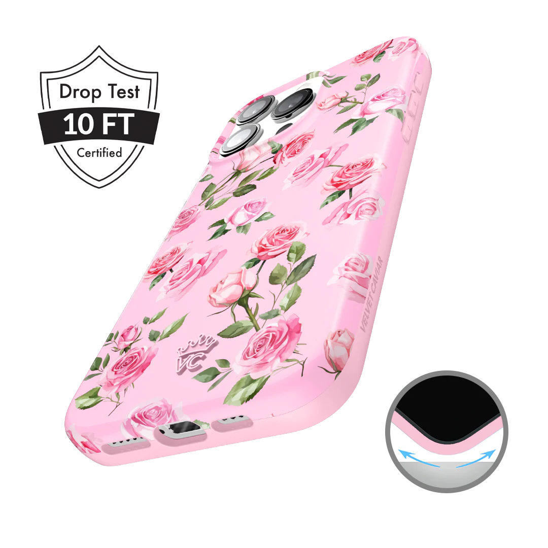 Baby Pink Roses iPhone Case - Image 29