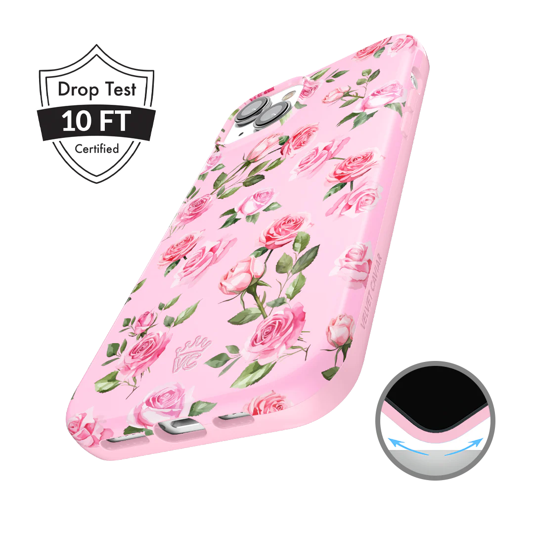 Baby Pink Roses iPhone Case - Image 44