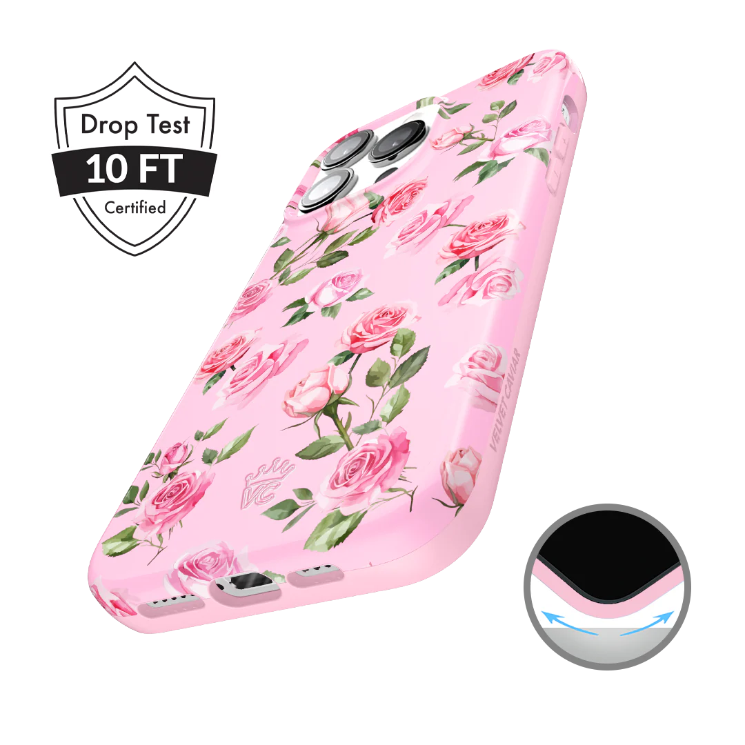 Baby Pink Roses iPhone Case - Image 54