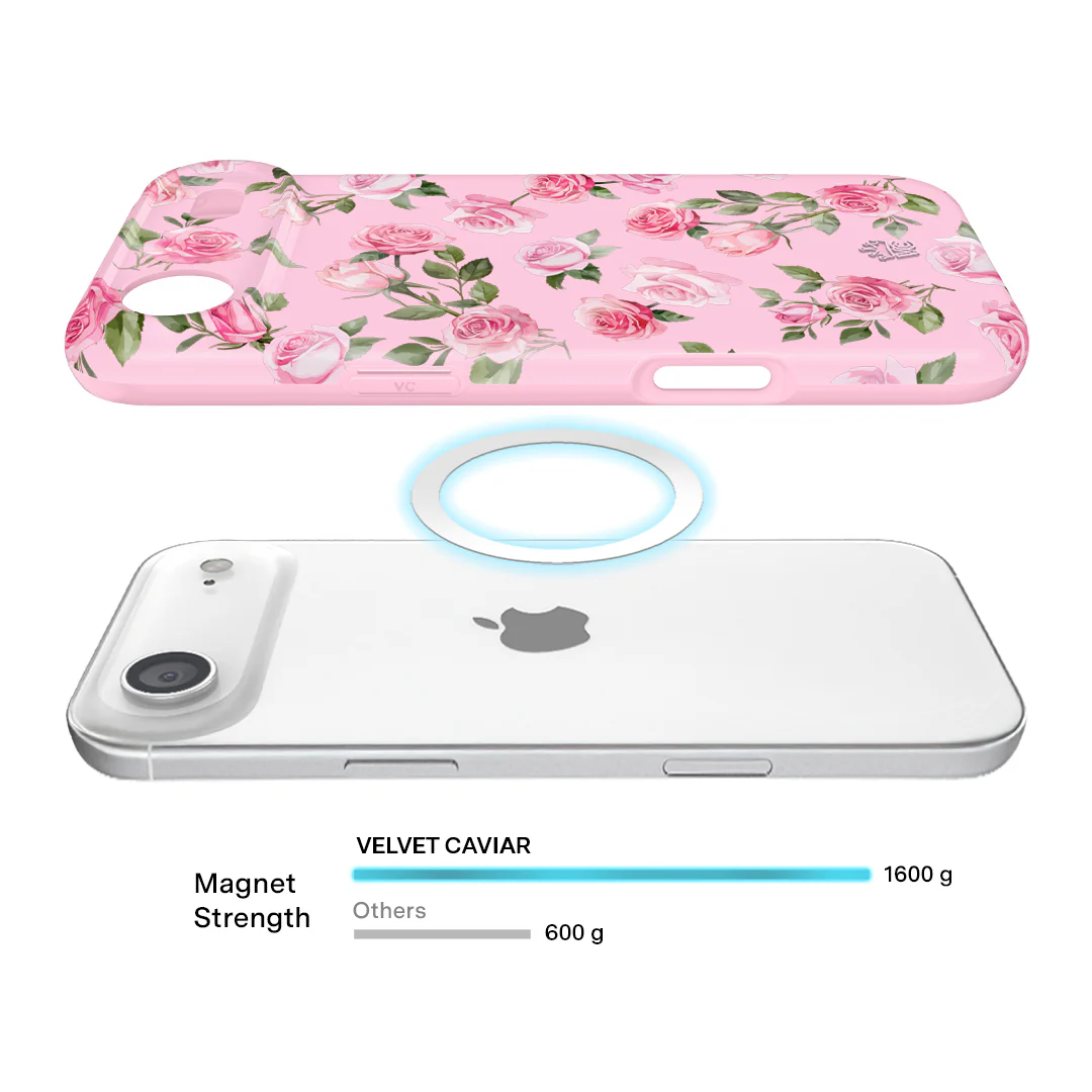 Baby Pink Roses iPhone Case - Image 79