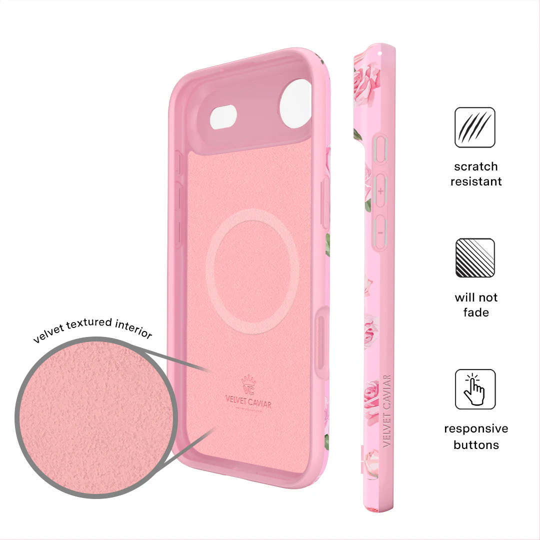 Baby Pink Roses iPhone Case - Image 80