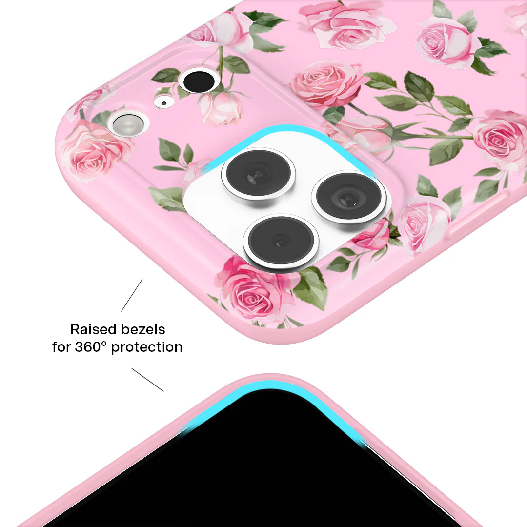 Baby Pink Roses iPhone Case - Image 83