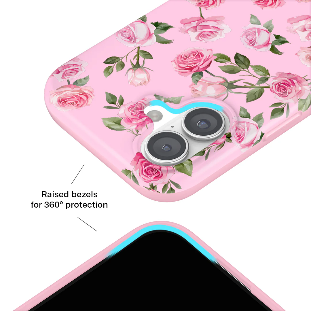 Baby Pink Roses iPhone Case - Image 93