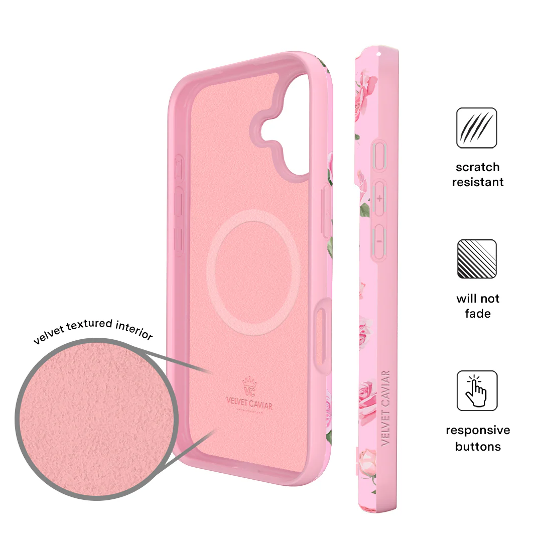 Baby Pink Roses iPhone Case - Image 95