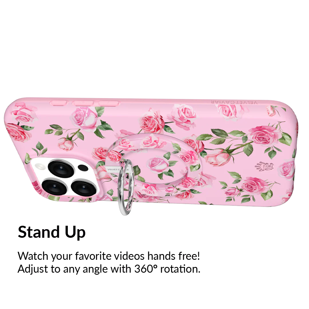 Baby Pink Roses MagSafe Grip Ring - Image 5