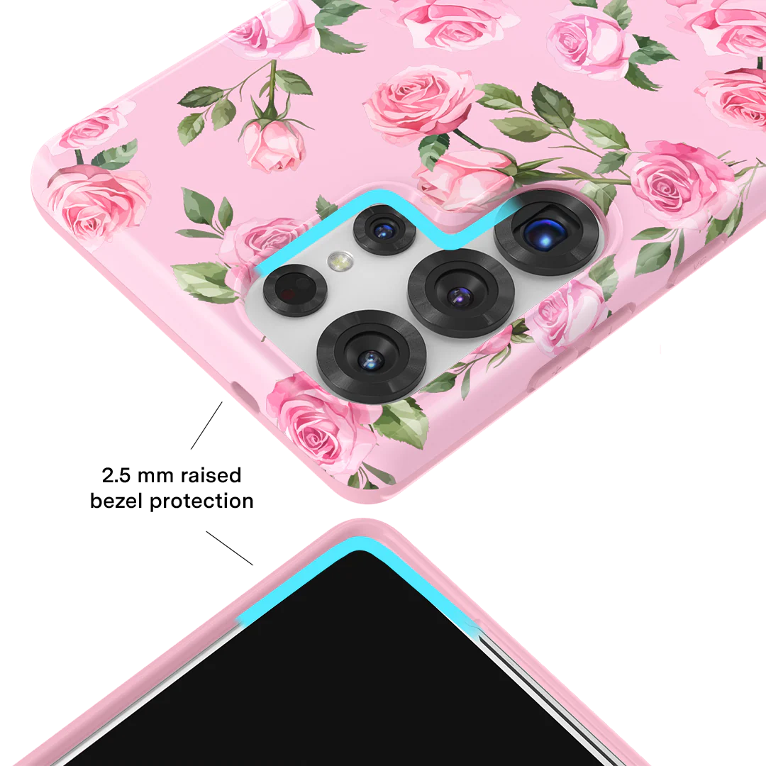 Baby Pink Roses Samsung Case - Image 15
