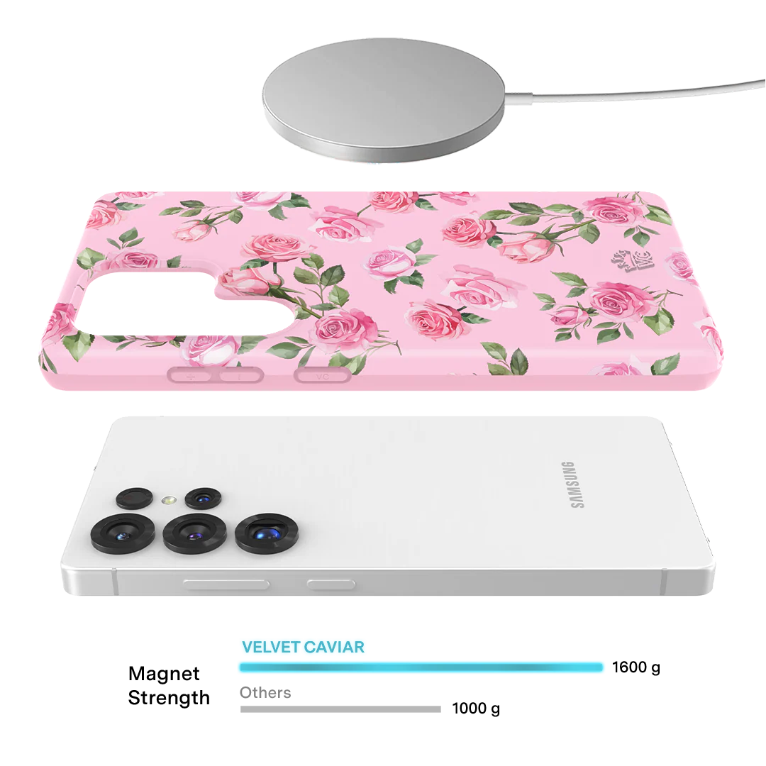 Baby Pink Roses Samsung Case - Image 16
