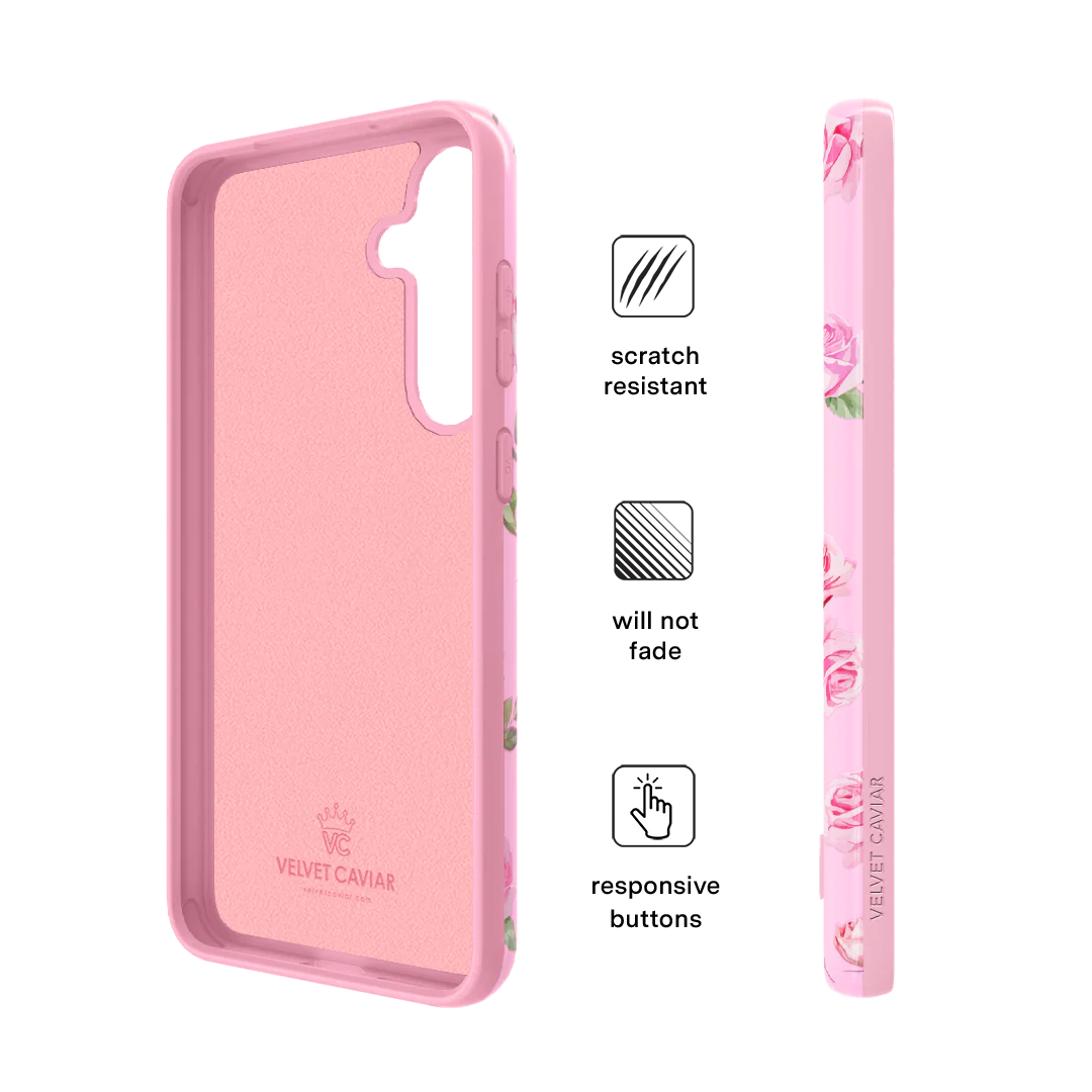 Baby Pink Roses Samsung Case - Image 24