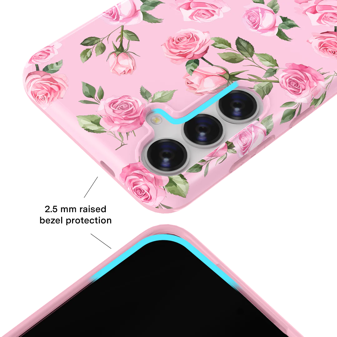 Baby Pink Roses Samsung Case - Image 27
