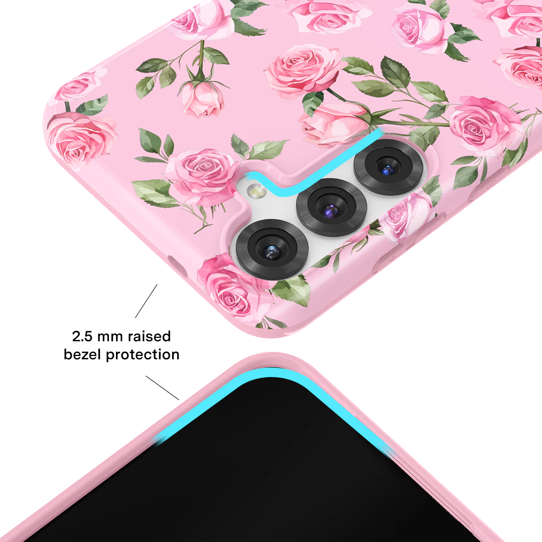 Baby Pink Roses Samsung Case - Image 3