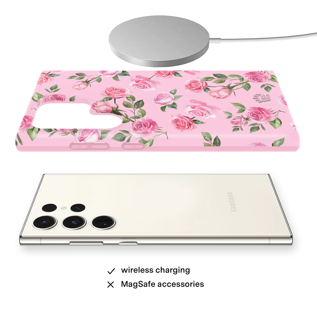 Baby Pink Roses Samsung Case - Image 34