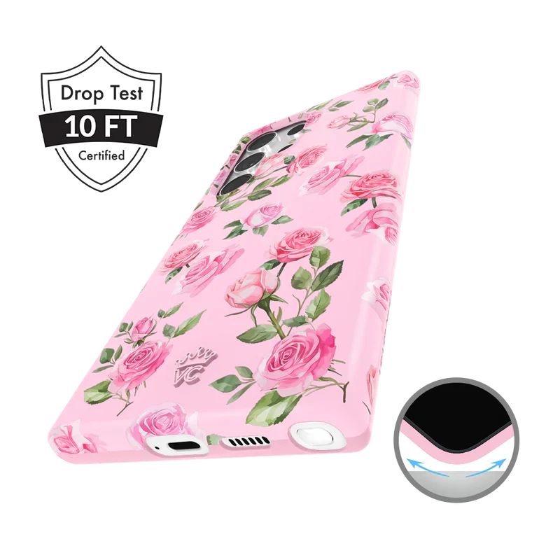 Baby Pink Roses Samsung Case - Image 35