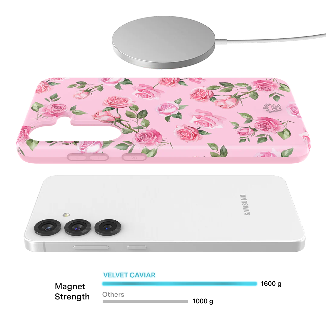 Baby Pink Roses Samsung Case - Image 4
