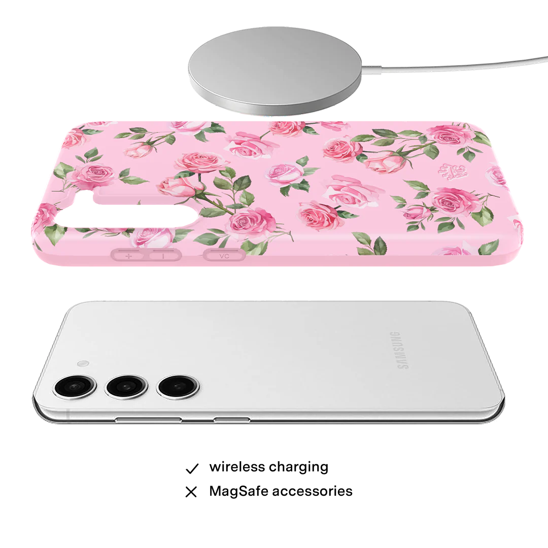 Baby Pink Roses Samsung Case - Image 46