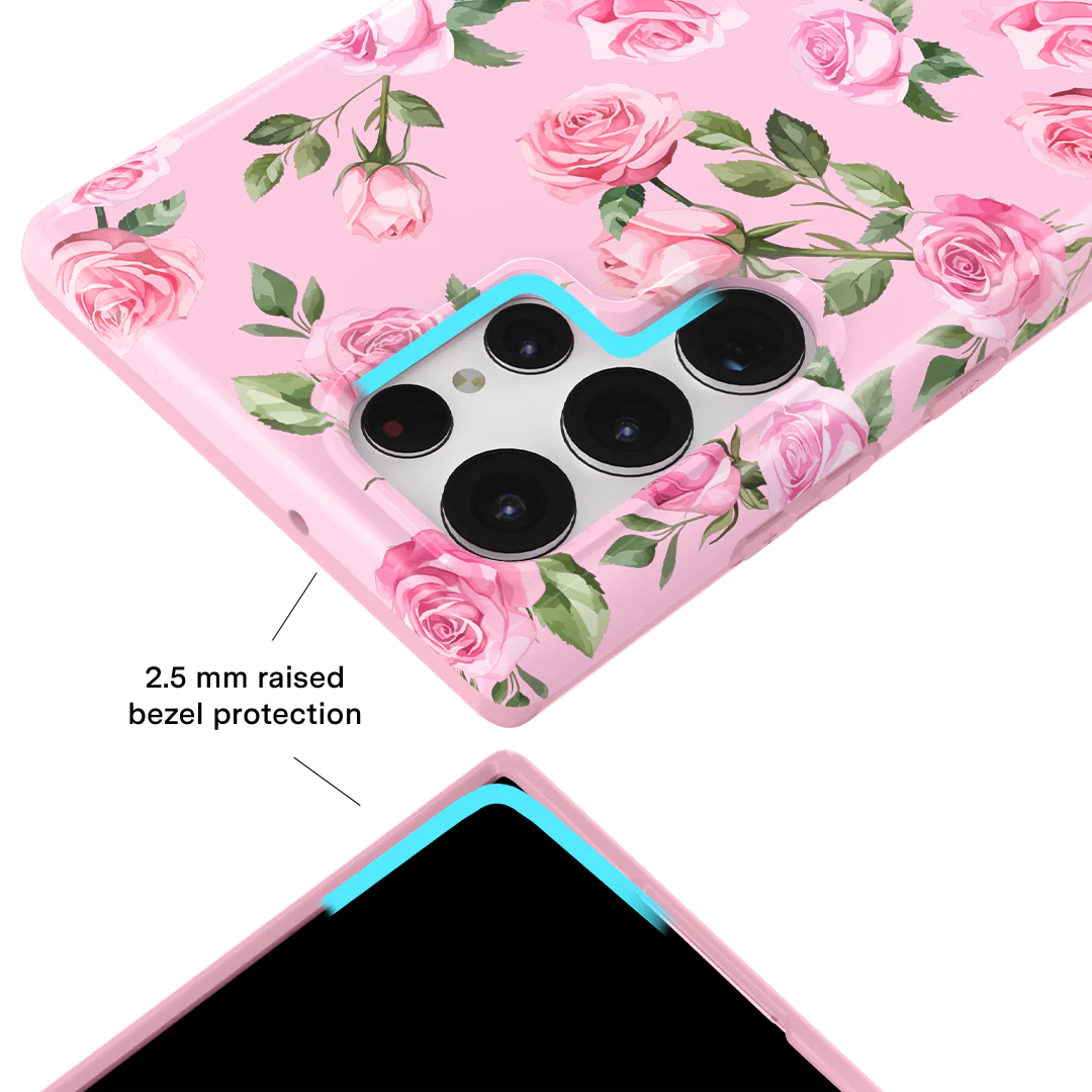 Baby Pink Roses Samsung Case - Image 51