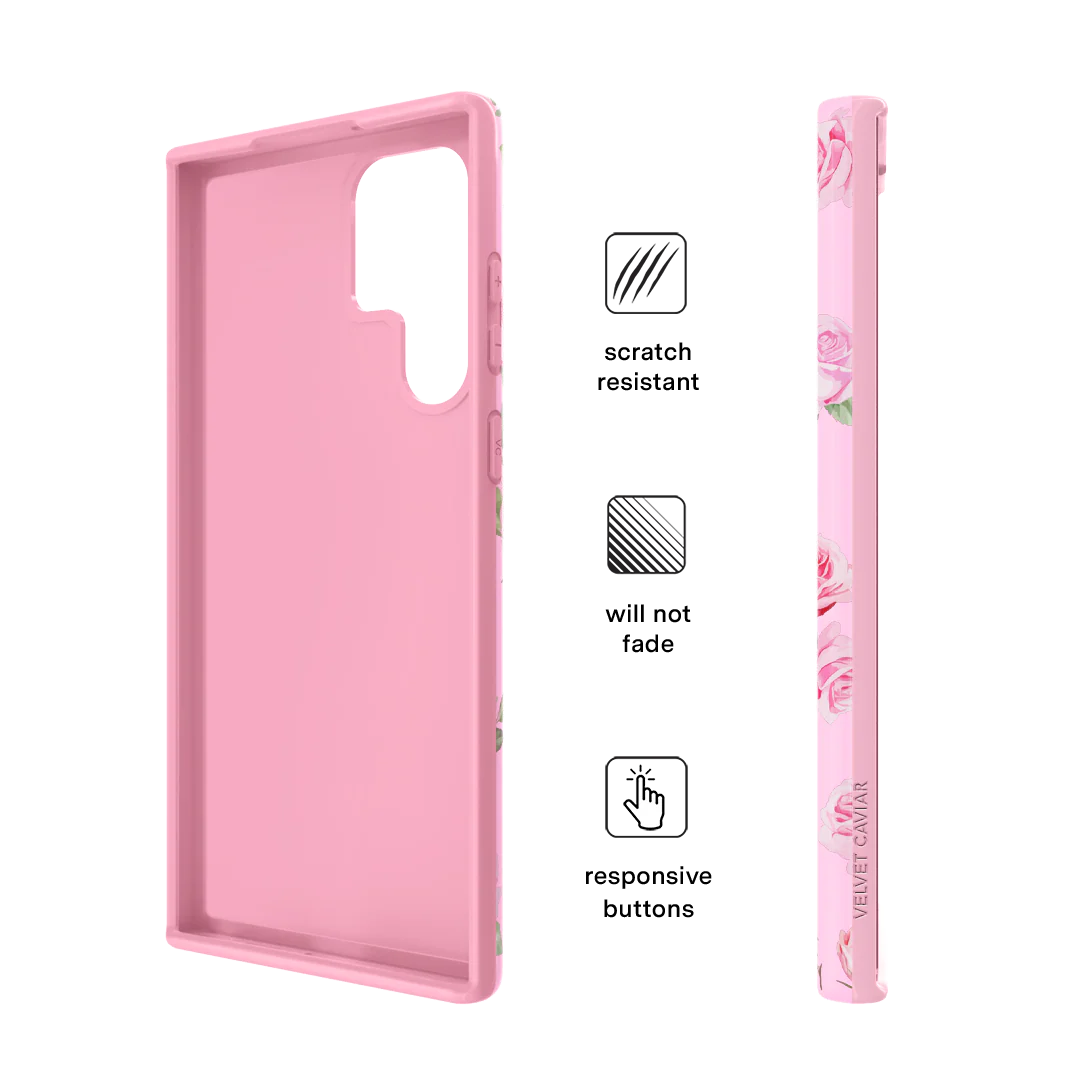 Baby Pink Roses Samsung Case - Image 54