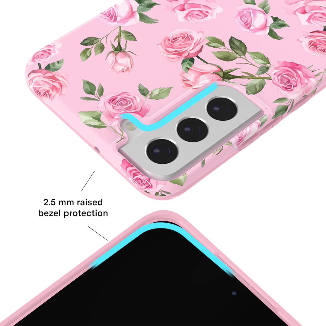 Baby Pink Roses Samsung Case - Image 57