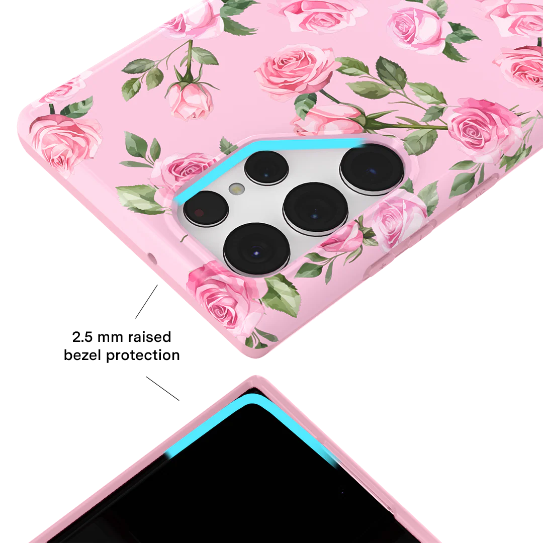 Baby Pink Roses Samsung Case - Image 69